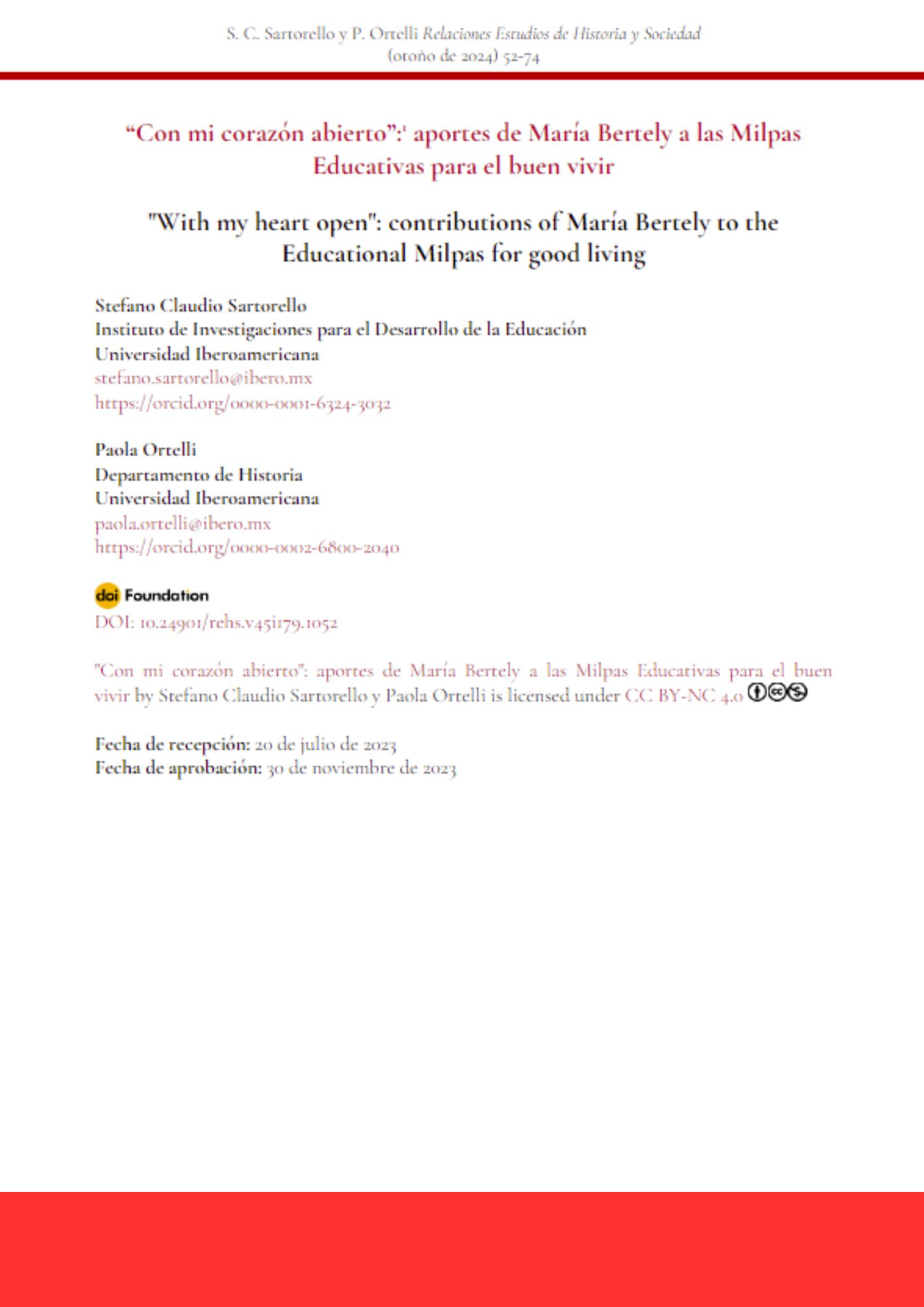 Con el corazon abierto