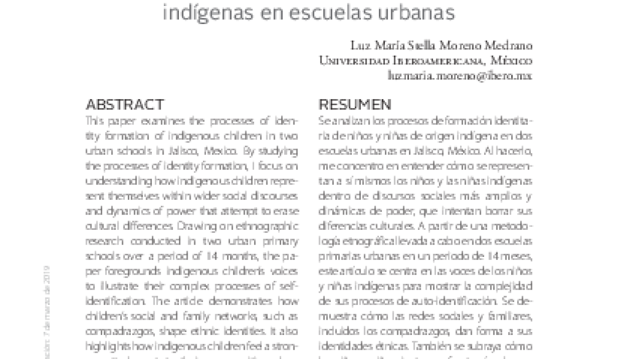 Ethnic Identity beyond language