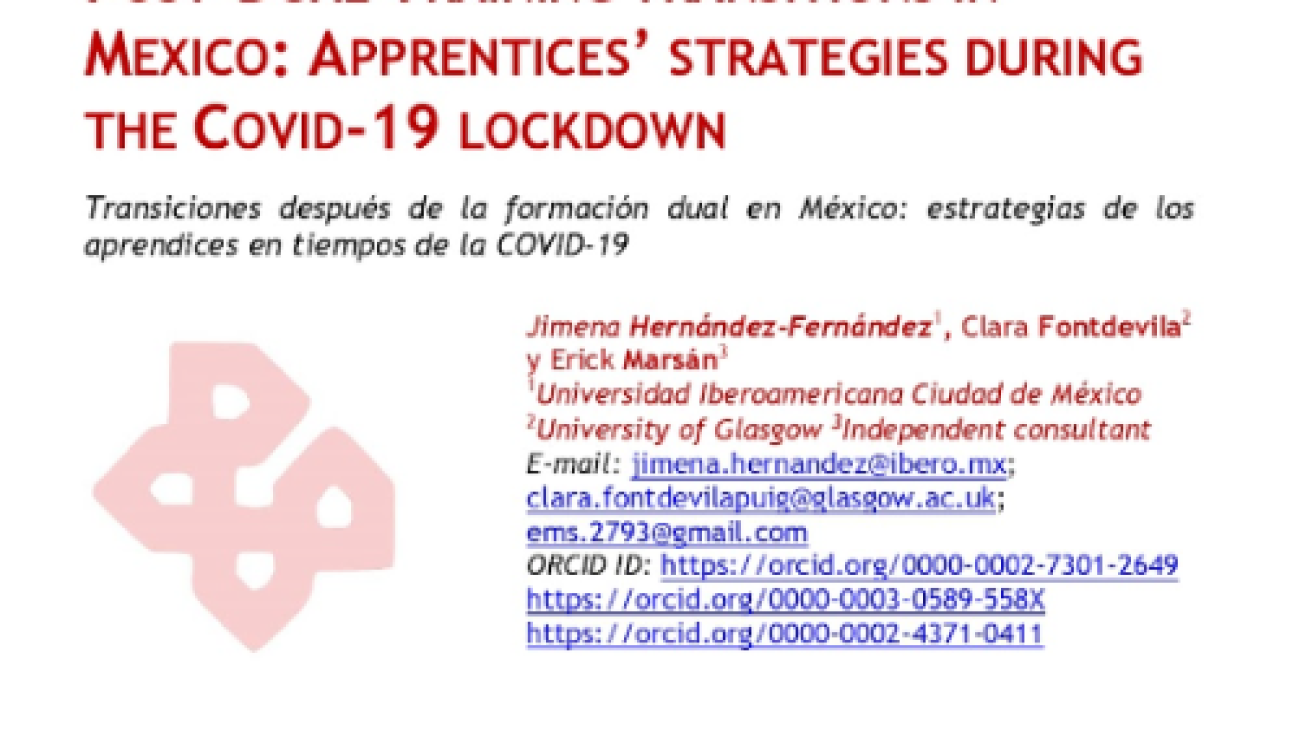 Postdual Training Transitions in Mexico