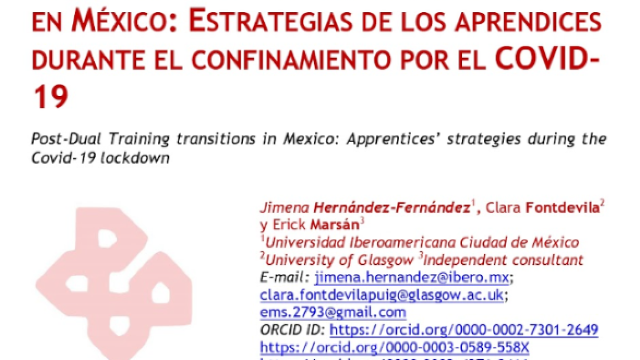 Transiciones de la formacion pos-dual en Mexico